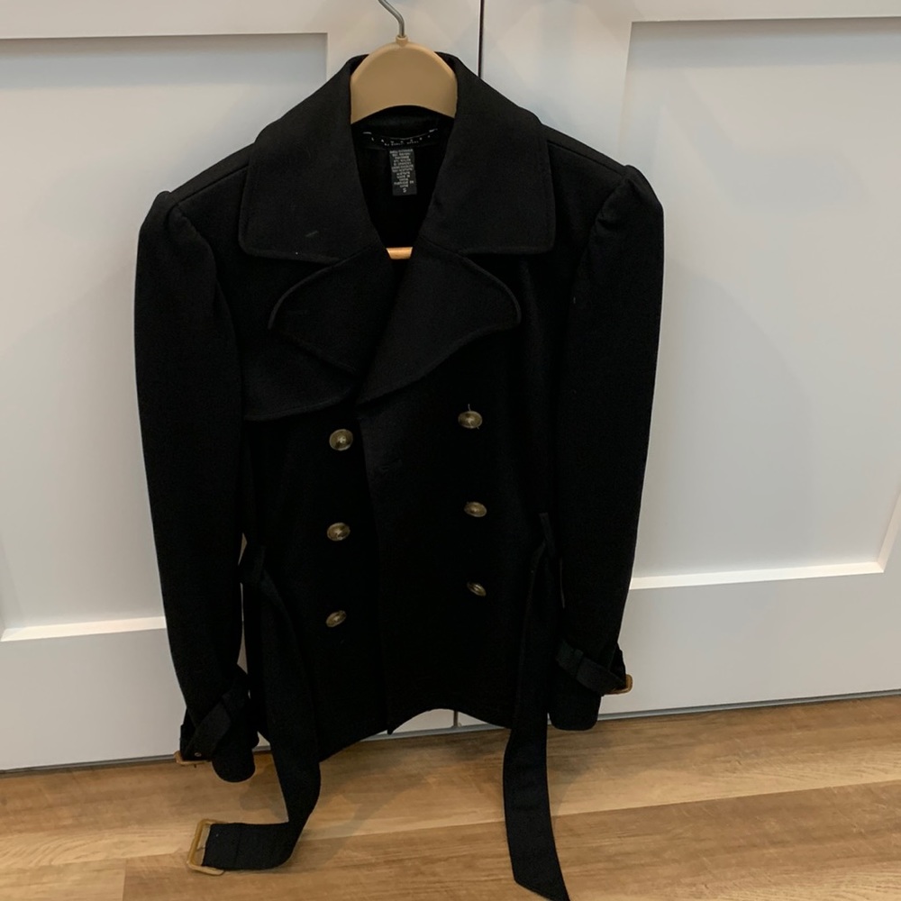 Black Short Women’s Trench Coat